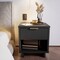 Manhattan Comfort Granville Nightstand 1.0 in Dark Grey NS-5005 - alternate 5